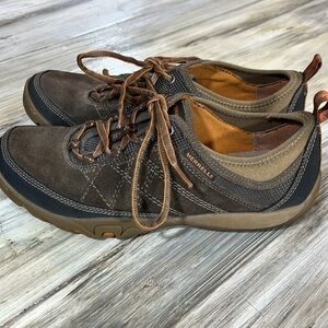 Women's Merrell Select Move Lace-up Walker Mocha Sz 7.5